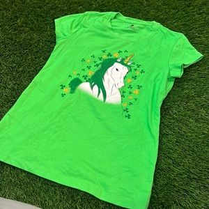 Girls St Patrick’s Day Shamrock T-shirt